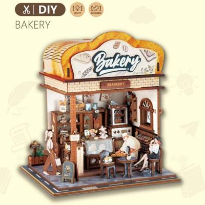 PlayfulMario Bakkerij - Bakery met verlichting 179 onderdelen Modelbouw Creatief & Educatief