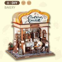 PlayfulMario Bakkerij - Bakery met verlichting 179 onderdelen Modelbouw Creatief & Educatief - thumbnail