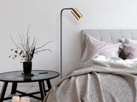 Staande lamp DUMBARTON 1 lamp zwart - thumbnail