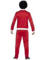 Retro Trainingspak heren rood - thumbnail