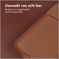 Accezz Accezz Leather Cardholder MagSafe - Kaarthouder met MagSafe - Sienna Brown Telefoonhoesje Bruin - thumbnail