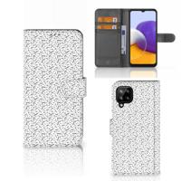 Samsung Galaxy A22 4G | M22 | Telefoon Hoesje | Stripes Dots - thumbnail