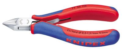 Knipex Elektronica-Zijsnijtang | 115 mm Lengte | Meer-Componentengrepen - 77 32 115 SB