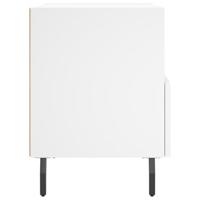 Nachtkastjes 2 st 40x35x47,5 cm bewerkt hout wit - thumbnail