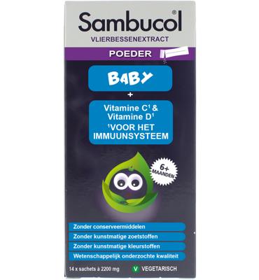 Sambucol Babypoeder - 14 sachetten