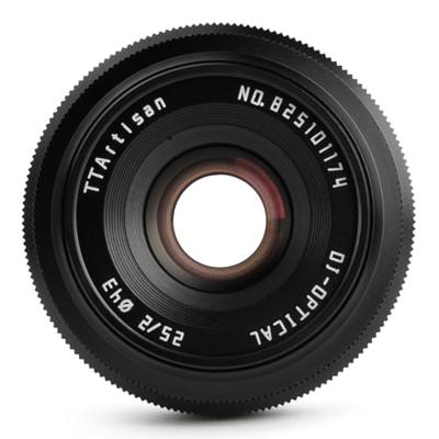 TTArtisan APS-C 25mm F/2 MFT-mount Black