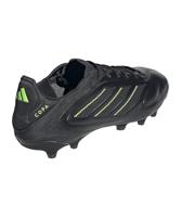 adidas Copa Pure III Pro Gras Voetbalschoenen (FG) Zwart Donkergrijs Groen - thumbnail