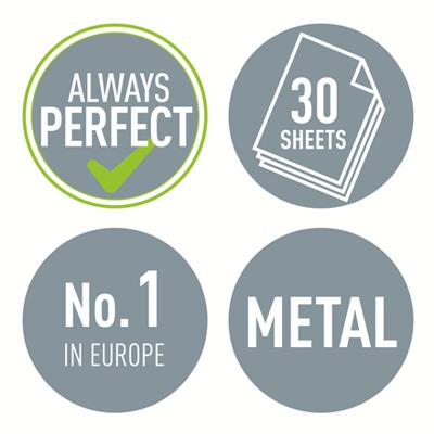 Leitz 50081095 papierperforator 30 vel Zwart, Wit Leitz 50081095 papierperforator 30 vel Zwart, Wit