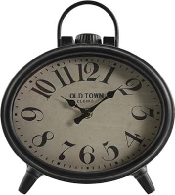 Decostar Countryfield Tafelklok ro Leeton zwart