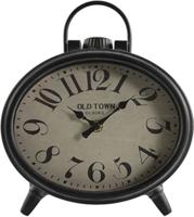 Decostar Countryfield Tafelklok ro Leeton zwart - thumbnail