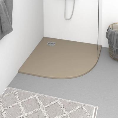 VidaXL Douchebak 90x90 cm smc bruin