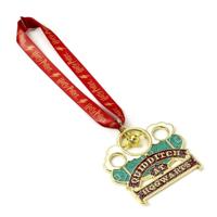 Harry Potter tree ornament Quidditch (Golden Tone) - thumbnail