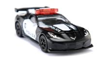 Siku 1545 chevrolet corvette zr1 police - thumbnail