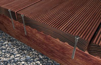 Fischer 660618 Terrasschroeven 5.5 mm 80 mm T RVS 200 stuk(s)