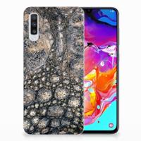 Samsung Galaxy A70 | TPU Hoesje | Krokodillenprint - thumbnail