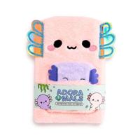 Adoramals Maddie de Axolotl Pluche Notitieboekje Buidel - thumbnail