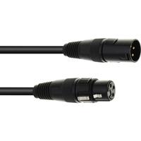 Eurolite EUROLITE DMX kabel XLR 3pin 20m bk - thumbnail