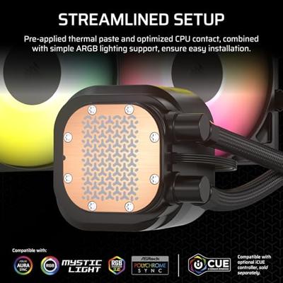Kit voor vloeibare koeling Corsair NAUTILUS 240 RS ARGB - thumbnail