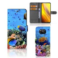 Xiaomi Poco X3 | Poco X3 Pro | Telefoonhoesje | Met pasjeshouder | Vissen - thumbnail