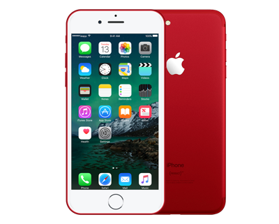 Refurbished iPhone 7 Plus 256 gb Rood Gebruikt