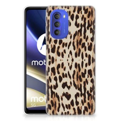 Motorola Moto G51 5G | TPU Hoesje | Leopard