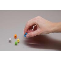 Maul Neodymium magneet 6168599 (Ø x h) 12 mm x 16 mm Kegel Wit, Geel, Blauw, Groen, Oranje 10 stuk(s) 6168599 - thumbnail