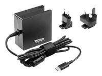 Port Designs 900097 Binnen 90W Zwart netvoeding & inverter - thumbnail