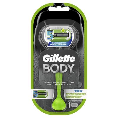 Gillette Body scheerapparaat voor mannen Groen, Grijs