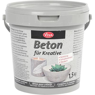 Viva Decor Hobbybeton, grijs, 1500 gr/ 1 doos