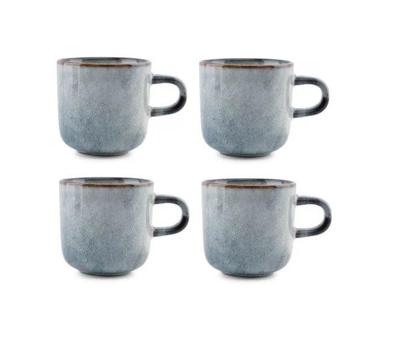 ONA Koffiekopjes Duna Blue 220 ml - 4 Stuks