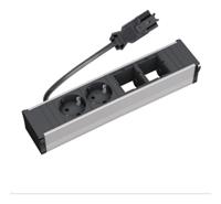 Bachmann 912.027 Stekkerdoos Zwart, Zilver 1 stuk(s) - thumbnail