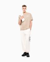 EA7 Emporio Armani 7M001327 T-Shirt Heren Beige - Maat XL - Kleur: Beige | Soccerfanshop - thumbnail