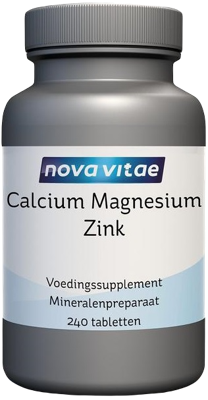 Nova Vitae Calcium Magnesium Zink Tabletten 240st - thumbnail