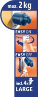 tesa POWERSTRIPS® Large Dubbelzijdig plakband Wit Inhoud: 10 stuk(s) - thumbnail