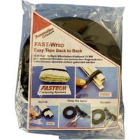 FASTECH® 702-330-Bag Klittenband Voor planten en tuin Haak- en lusdeel (l x b) 10000 mm x 16 mm Zwart 10 m - thumbnail