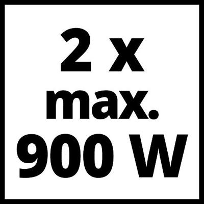 Einhell PXC-Starter-Kit 2x 3Ah & 30min PXC Kit 4512098 Accu en acculader voor gereedschap 18 V 3 Ah Li-ion