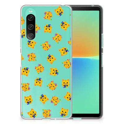 TPU bumper voor Sony Xperia 10 V Katten Emojis TPU bumper voor Sony Xperia 10 V Katten Emojis