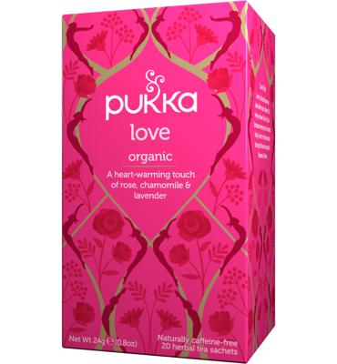 Pukka Love thee bio 20 Zakjes