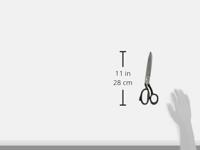 C.K Kleermakersschaar, zijwaarts gebogen met geleiding, extra sterke uitvoering, 250 mm lengte C809510 - thumbnail