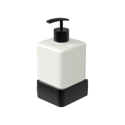 Zeepdispenser Haceka Aline Black 7,4x15,4 cm Aluminium Mat Zwart Haceka Zeepdispenser Haceka Aline Black 7,4x15,4 cm Aluminium Mat Zwart Haceka