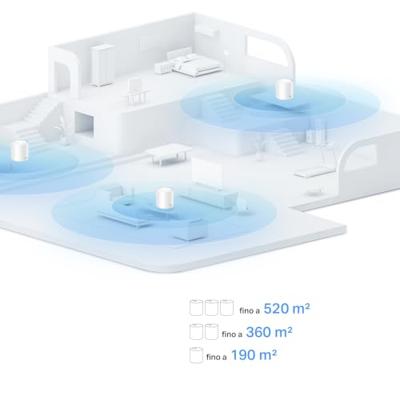 TP-Link Deco X10 WiFi 6 Mesh Systeem (1-pack) Mesh router Wit - thumbnail