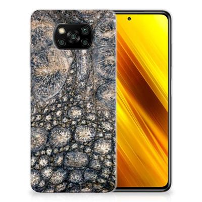 Xiaomi Poco X3 | Poco X3 Pro | TPU Hoesje | Krokodillenprint