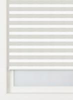 HEMA Duo rolgordijn structuur lichtdoorlatend ecru (ecru) - thumbnail