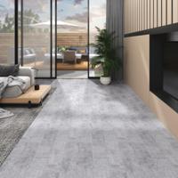 VidaXL Vloerplanken niet-zelfklevend 5,26 m² 2 mm pvc cementgrijs - thumbnail