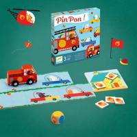 PinPon spel DJECO blauw - thumbnail