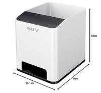 Pennenhouder leitz wow wit/zwart - thumbnail