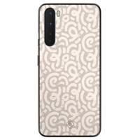 OnePlus Nord hoesje - Ivory abstraction - thumbnail