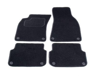 Automatten op maat - zwart stof - Audi A6 4F/C6 2004-2011