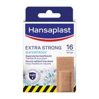 Hansaplast Extra strong waterproof 16 Stuks - thumbnail