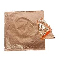 Creativ Company Imitatie bladmetaal, vel 16x16 cm, koper, 0,625 m2, 25 vel/ 1 doos - thumbnail